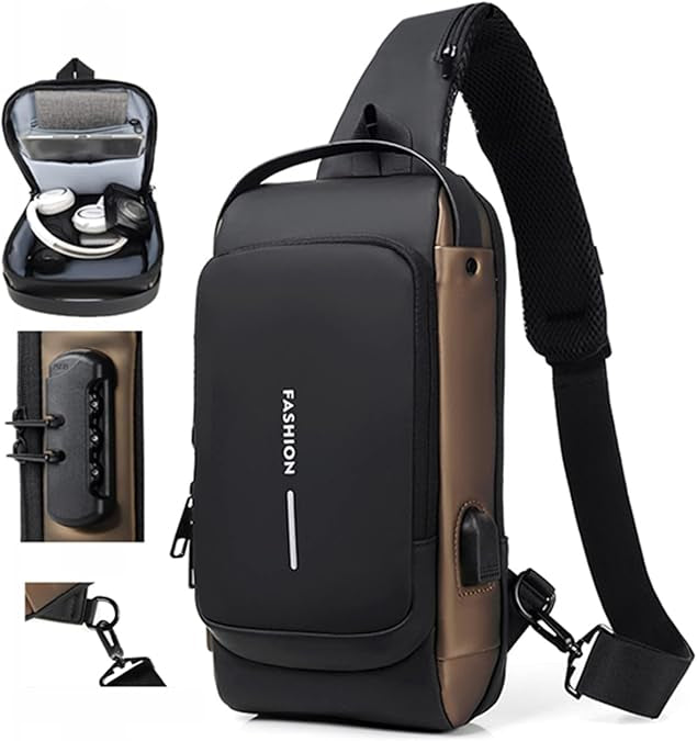 Sac à Dos à une bandoulière antivol