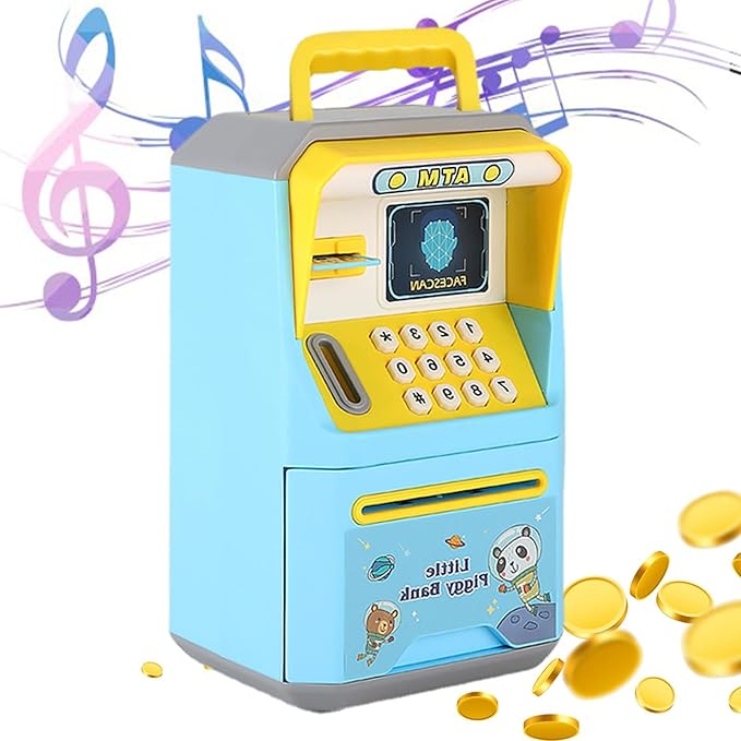 Cute Cartoon ATM Machine Money Bank