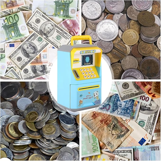 Cute Cartoon ATM Machine Money Bank