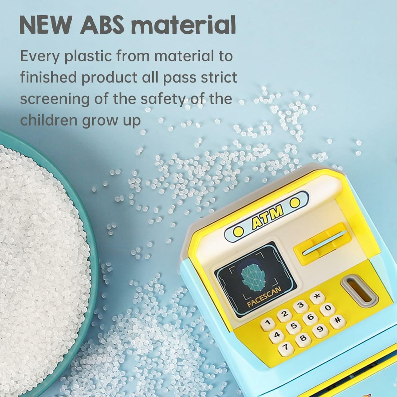 Cute Cartoon ATM Machine Money Bank