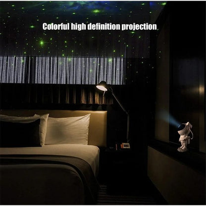 Projecteur laser Astronaute Galaxie Étoiles avec télécommande et angle réglable à 360 degrés