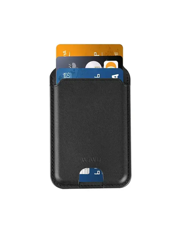 Portefeuille magnétique WiWU 2 en 1 - Noir