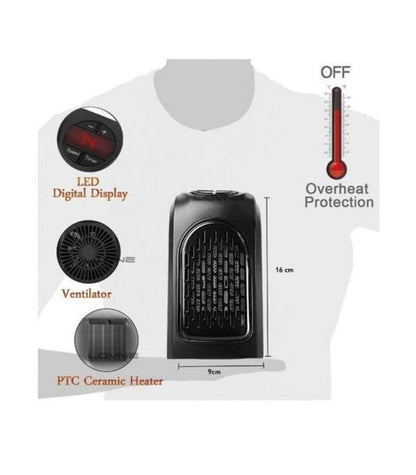 Mini Chauffage Portable Électrique 450W - Compact & Puissant