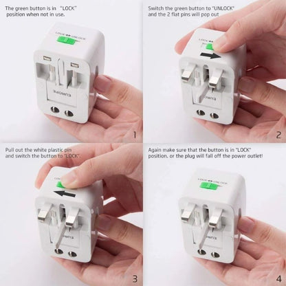 Adaptateur de voyage universal tout en un