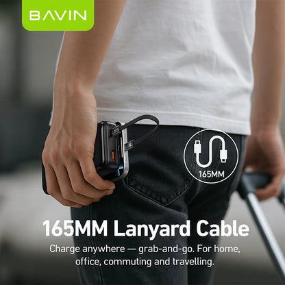 Câble BAVIN CB396 60W PD – USB-C vers USB-C ou iPhone, tressé