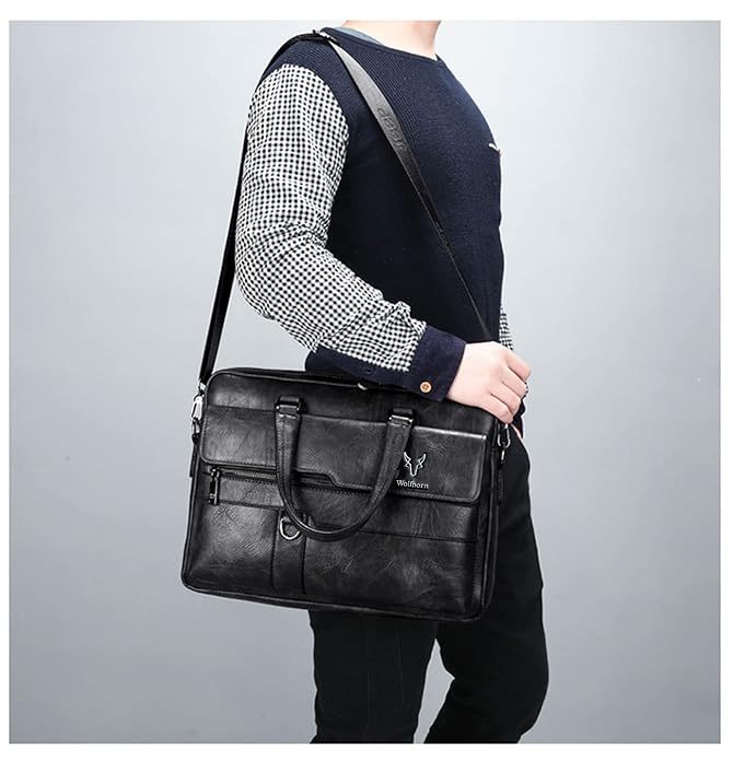 Sac bandoulière élégant pour ordinateur portable