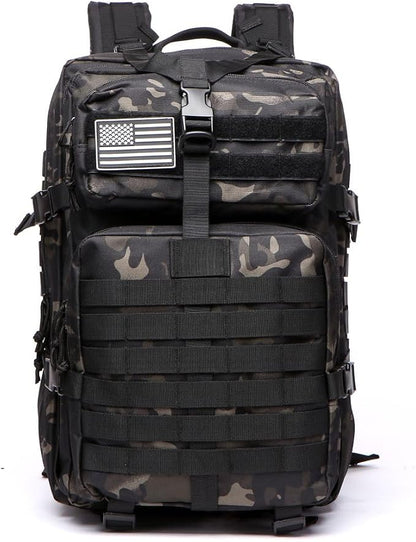 Sac à dos Thuram 45L en nylon robuste – Randonnée et camping