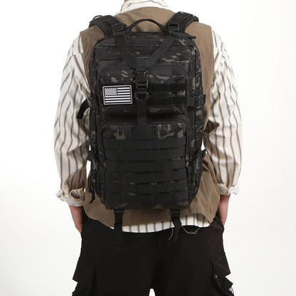 Sac à dos Thuram 45L en nylon robuste – Randonnée et camping