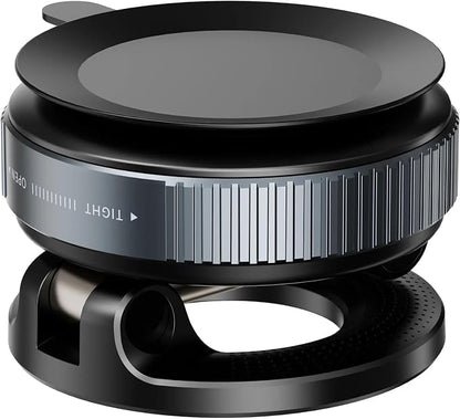Support Téléphone Magnétique pour Voiture K007 / X68 – Ventouse, Rotation 360° – Noir