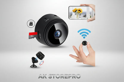 Mini Caméra A9-HD 1080P avec Vision Nocturne