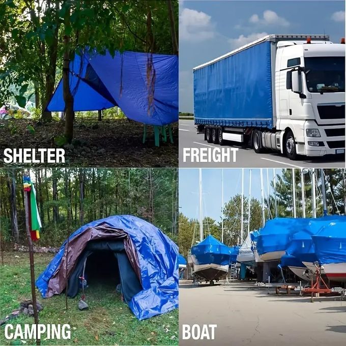 Bâche de protection - Voiles d'ombre de camping - 2Mx3M