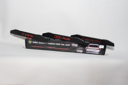 Feu Arrière LED Carbone à 3 Segments