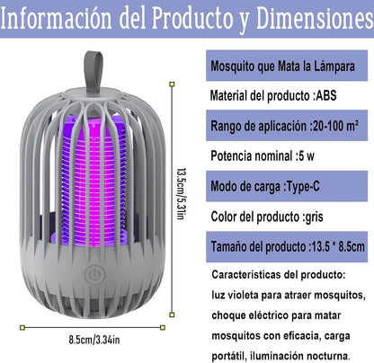 lampe anti-moustique portable