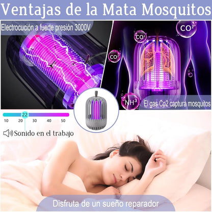 lampe anti-moustique portable