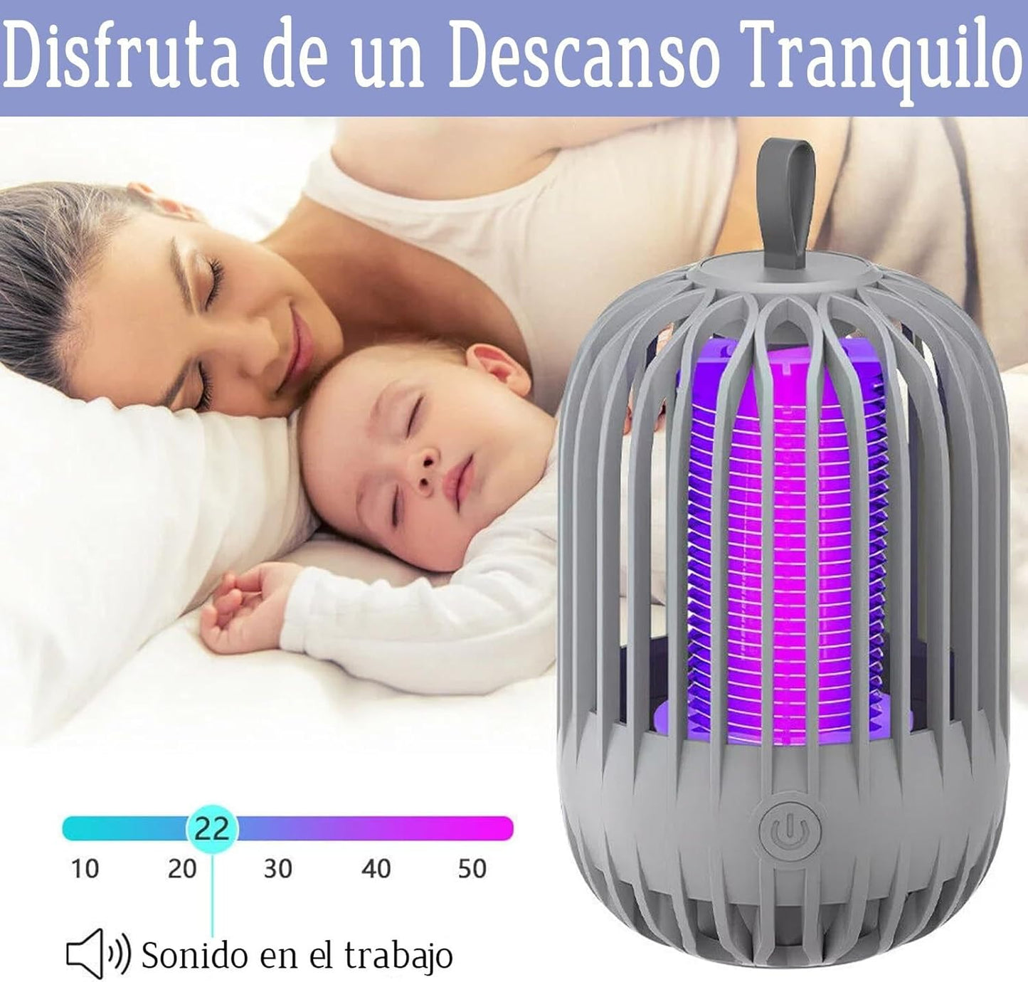 lampe anti-moustique portable