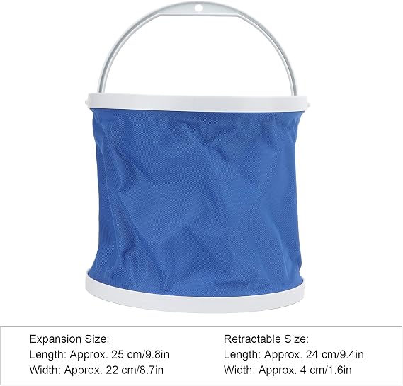 Seau pliable Flaxman – Camping, pêche et jardinage