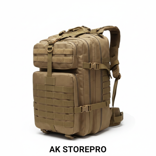 MUCHER Sac à dos militaire 40 l pour homme avec 4 crochets