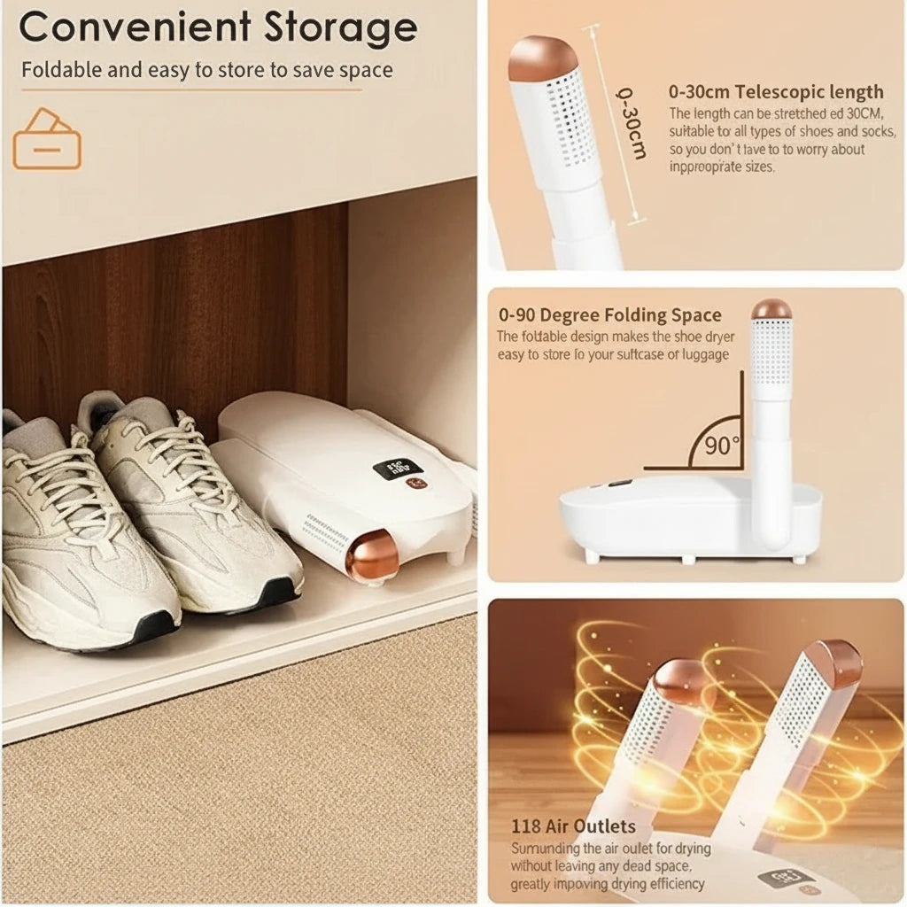 Shoes Dryer Machine Thermostatic Boot Shoes Socks Dryer