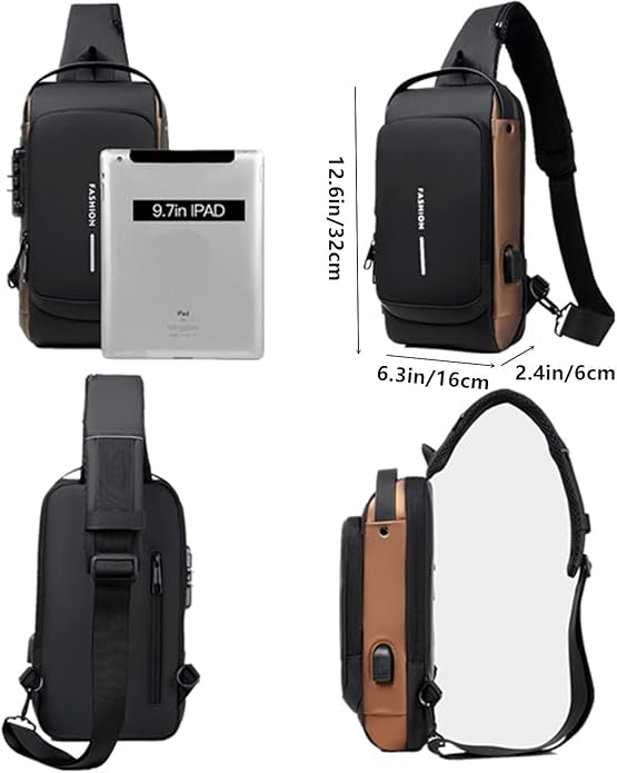 Sac à Dos à une bandoulière antivol