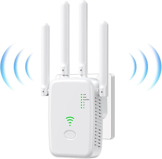 RÉPÉTEUR WIFI AOWEIXUN ORVESION 300 MBPS - BLANC