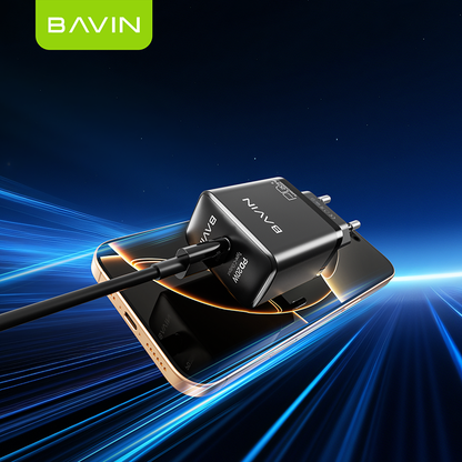 Découvrez le chargeur BAVIN PC2001Y PD 20W avec port USB-C et câble inclus à 45,5 DT. Compact et pratique. Commandez chez AK Storepro
