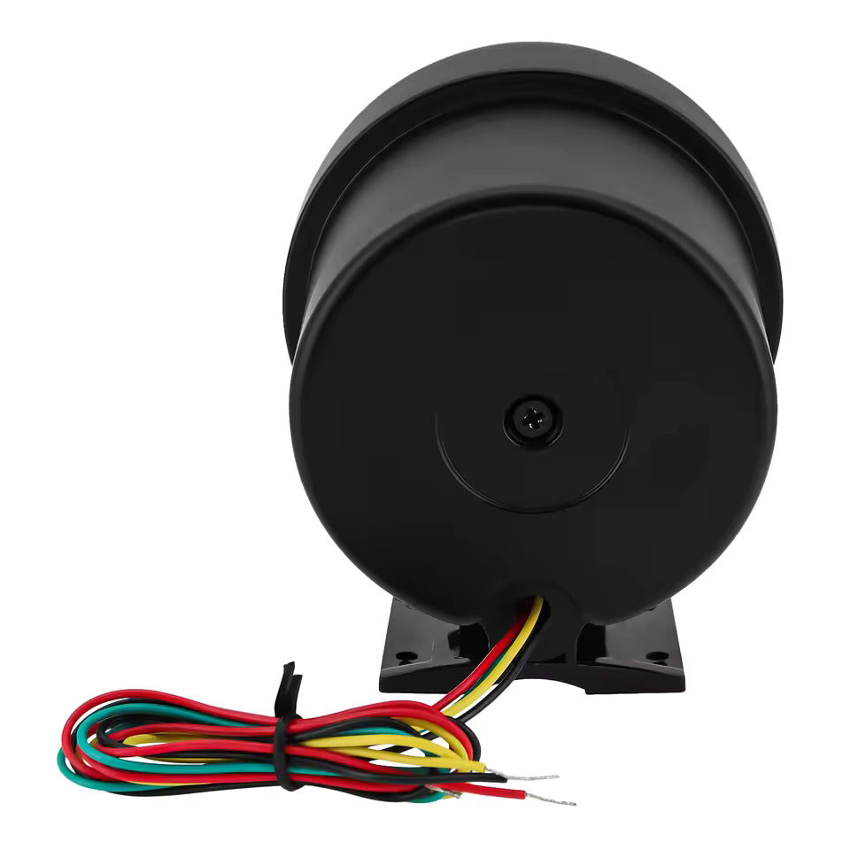 Tachymètre voiture 12V 0-8000 RPM – Compteur tours moteur universel 4, 6, 8 cylindres, rétroéclairage LED 7 couleurs, jauge noire style racing