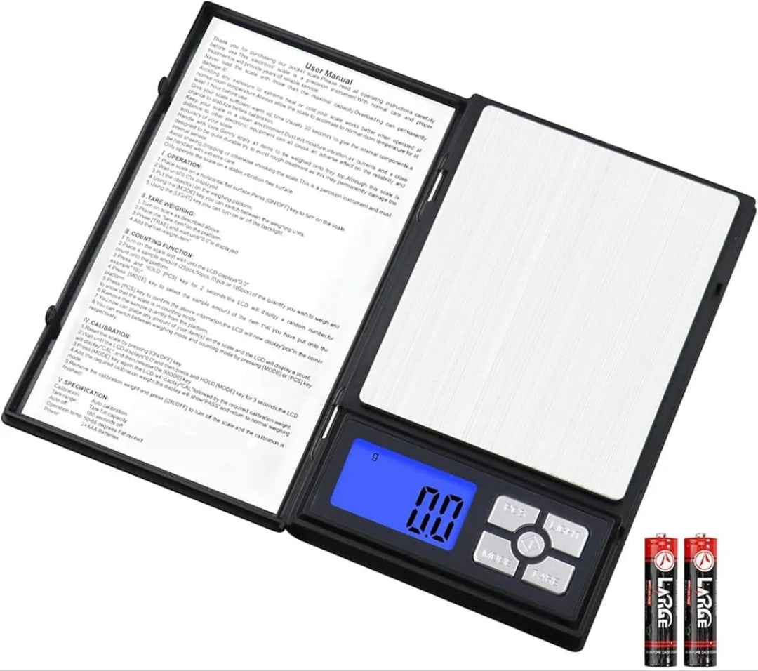 Balance De Précision Numérique - 0.1g - 2 Kg Avec Écran LCD Notebook Séries