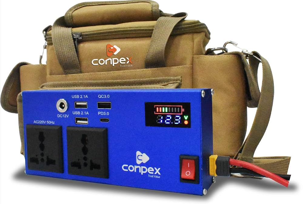 Conpex 40000mAh Portable Power Bank with 200W Adapter (KM-930)