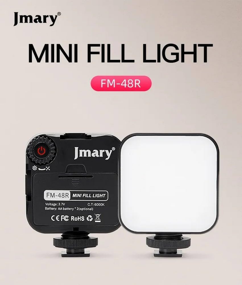 Jmary FM-48R 3.7V Mini Portable Video Light