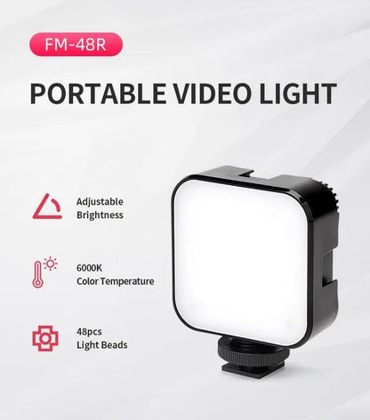 Jmary FM-48R 3.7V Mini Portable Video Light
