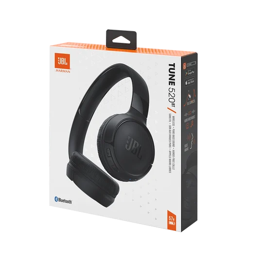 JBL Tune 520BT reconditionné – Casque Bluetooth Pure Bass
