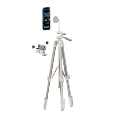 Créez du contenu de qualité professionnelle, partout et à tout moment !Le kit de création de contenu Belkin est idéal pour les créateurs de contenu, TikTokeurs, YouTubeurs, influenceurs et professionnels qui souhaitent améliorer la qualité de leurs vidéos. ✅ Trépied pratique pour des prises de vue stables et confortables. ✅ Support magnétique pour téléphone pour installer facilement votre smartphone. ✅ Micros sans fil pour capturer votre voix avec plus de liberté pendant vos enregistrements. 🎥 Idéal pour :