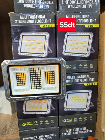 Projecteur LED Rechargeable USB 20 000 lm avec Aimant – Travail et Camping