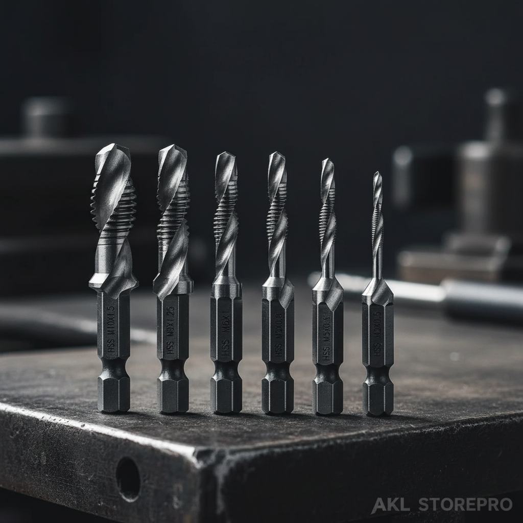 Détail des tarauds M3-M10