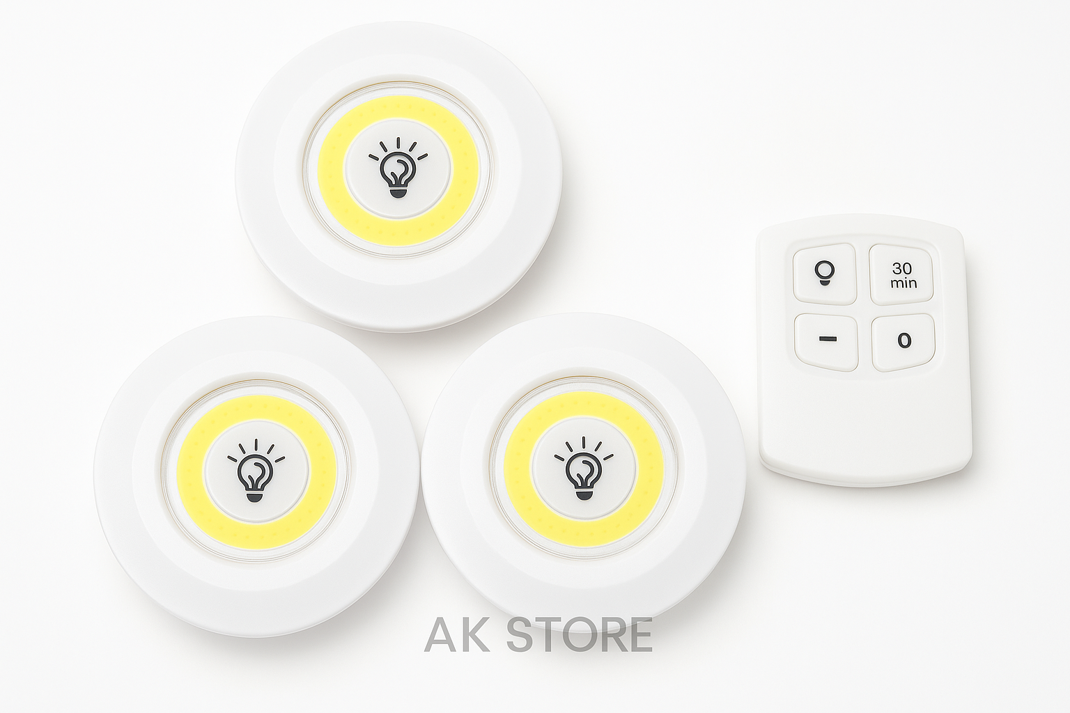 صورة احترافية أولى لأضواء LED الدائرية البيضاء