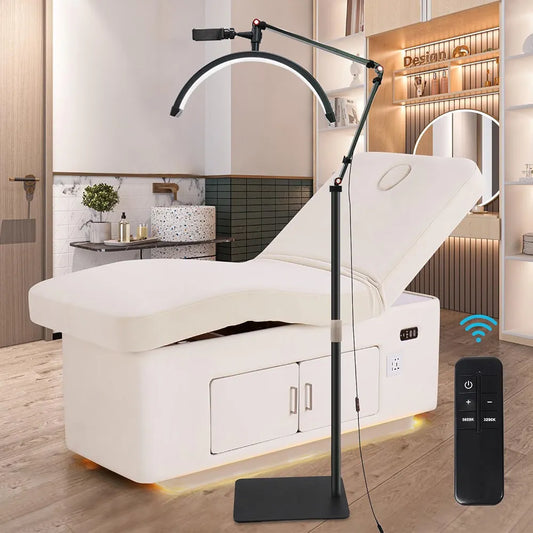 Lampe LED demi-lune 36W – Éclairage professionnel beauté et extensions de cils