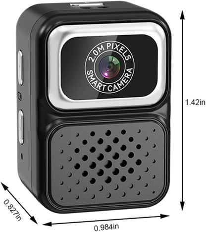 Mini Caméra Collier 2 MP avec Carte Mémoire 32 Go