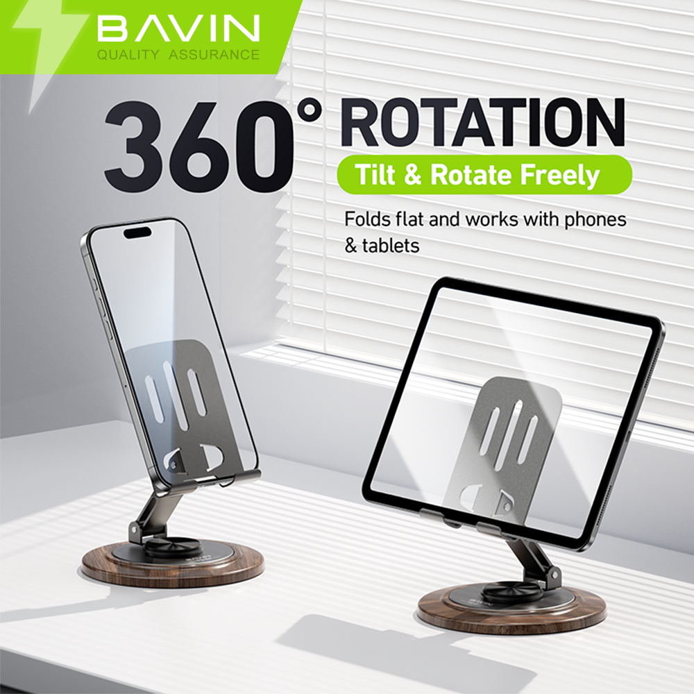 BAVIN PS84 – Support de bureau pliable 360°