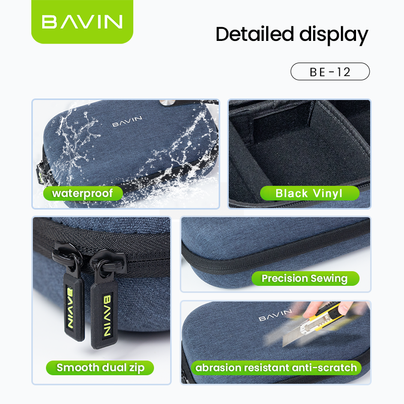 BAVIN BE12 – Trousse rigide de rangement pour accessoires
