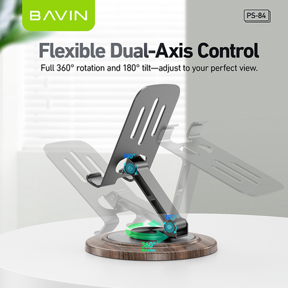 BAVIN PS84 – Support de bureau pliable 360°